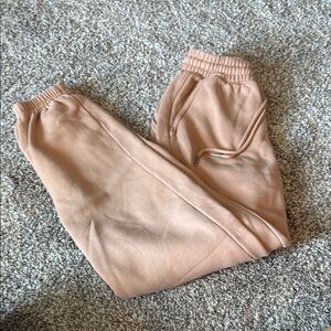Abercrombie & Fitch Tan Jogger Sweatpants